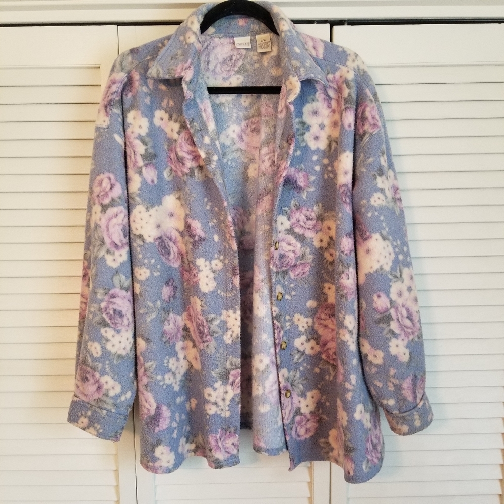 Vintage Cherokee floral shacket